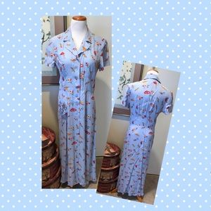 Vintage Style Garden Party Dress